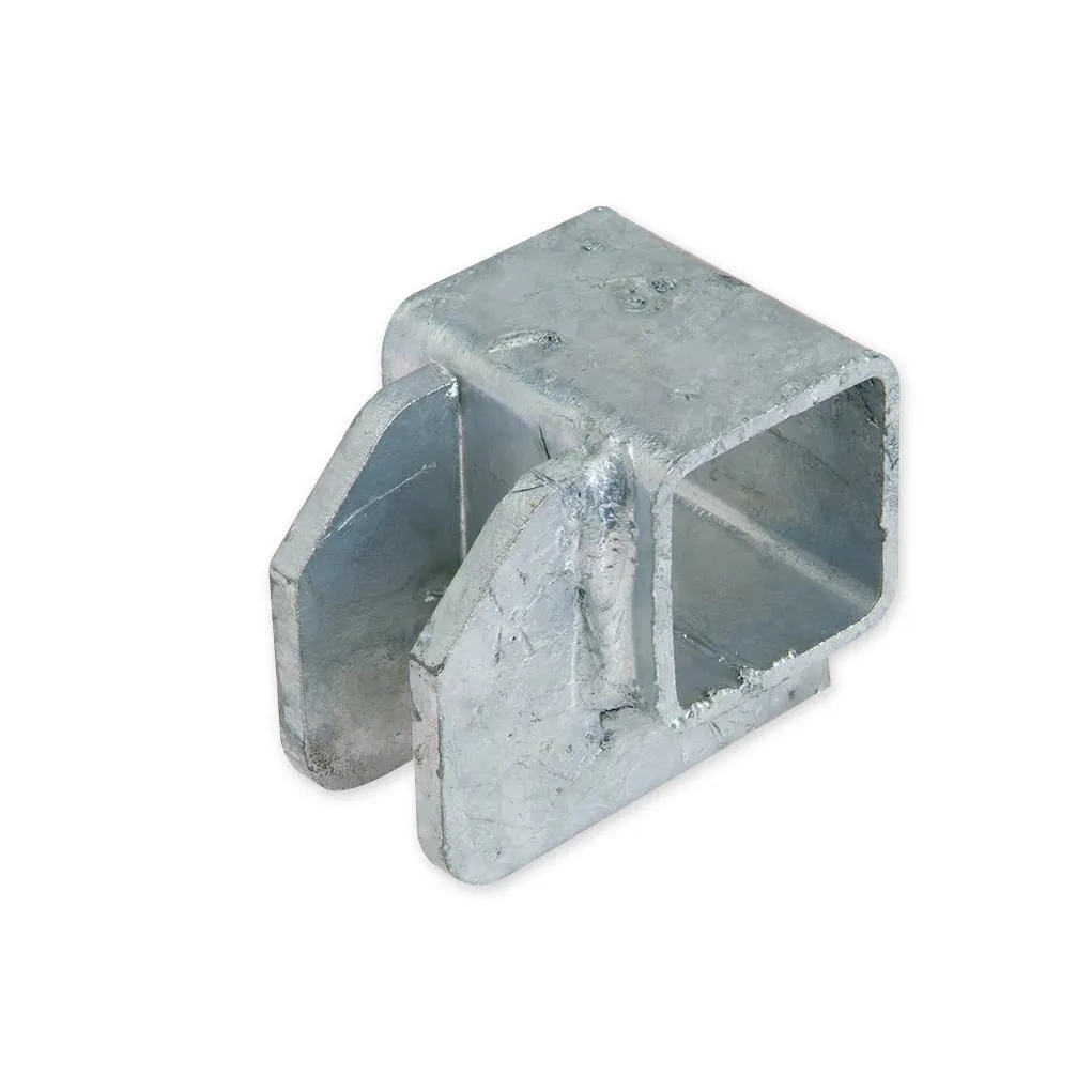 Midterbeslag til stang til slisker