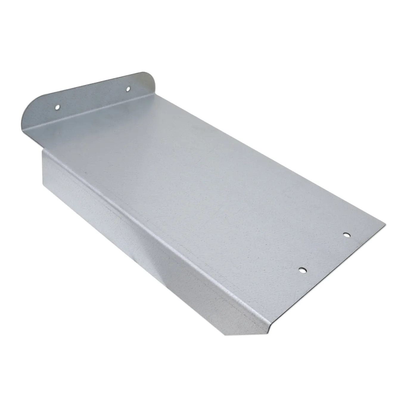 Plade til stænklap venstre  12" hjul