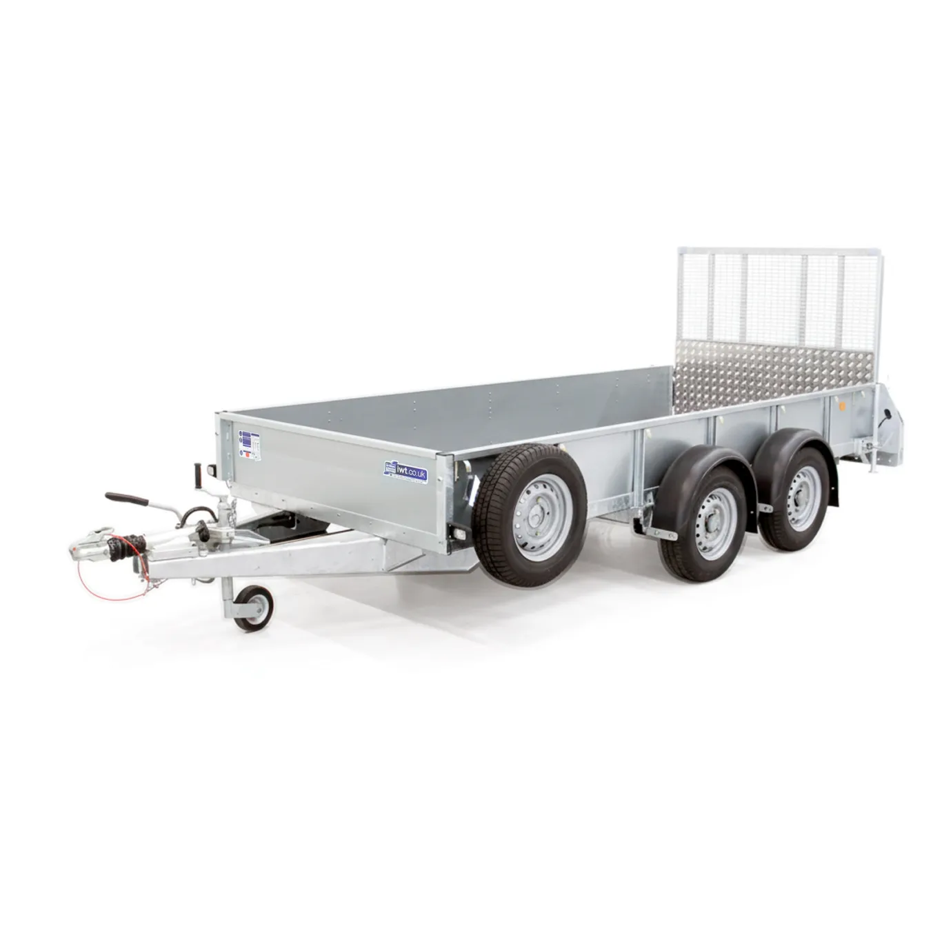 Ifor Williams GD125-2 maskintrailer