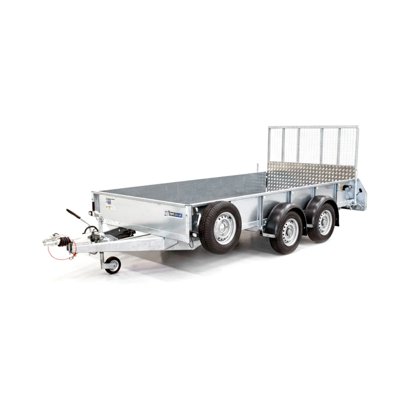 Ifor Williams GD126-2 maskintrailer