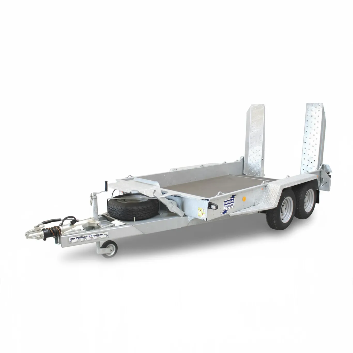 Ifor Williams GH1054BT-S-2 maskintrailer