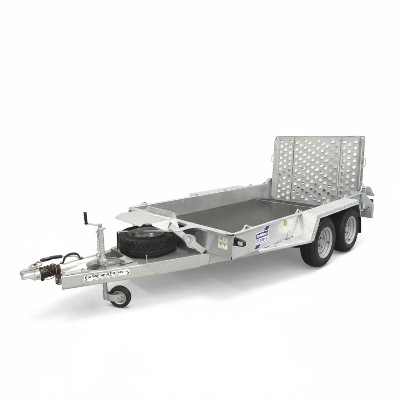 Ifor Williams GH106BT-2 maskintrailer