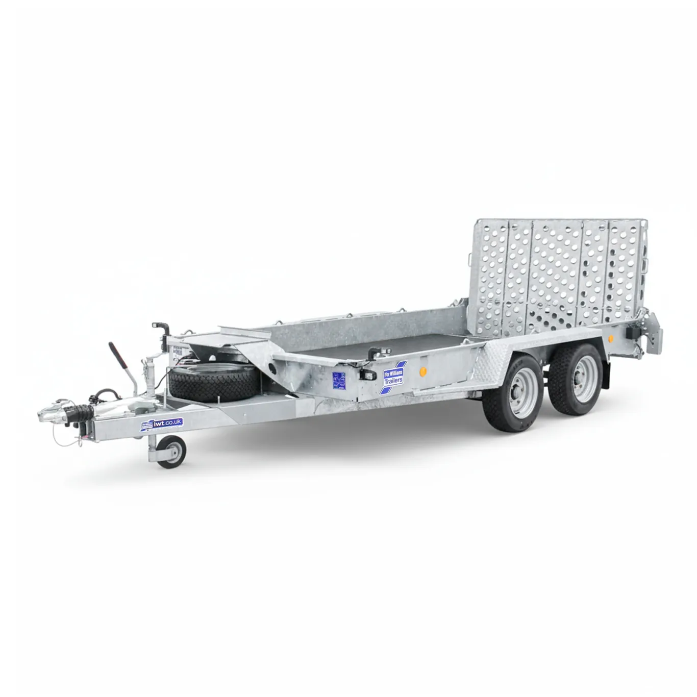Ifor Williams GH126BT-2 maskintrailer
