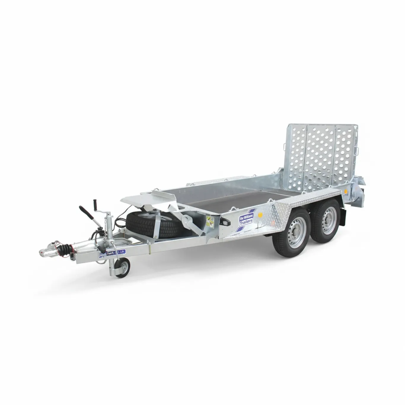 Ifor Williams GH94BT-R-2 maskintrailer
