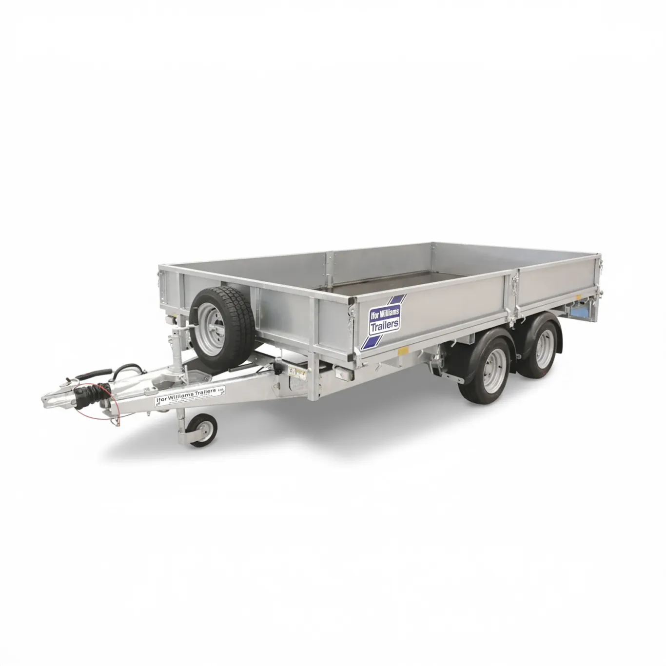 Ifor Williams LM126-2 ladtrailer