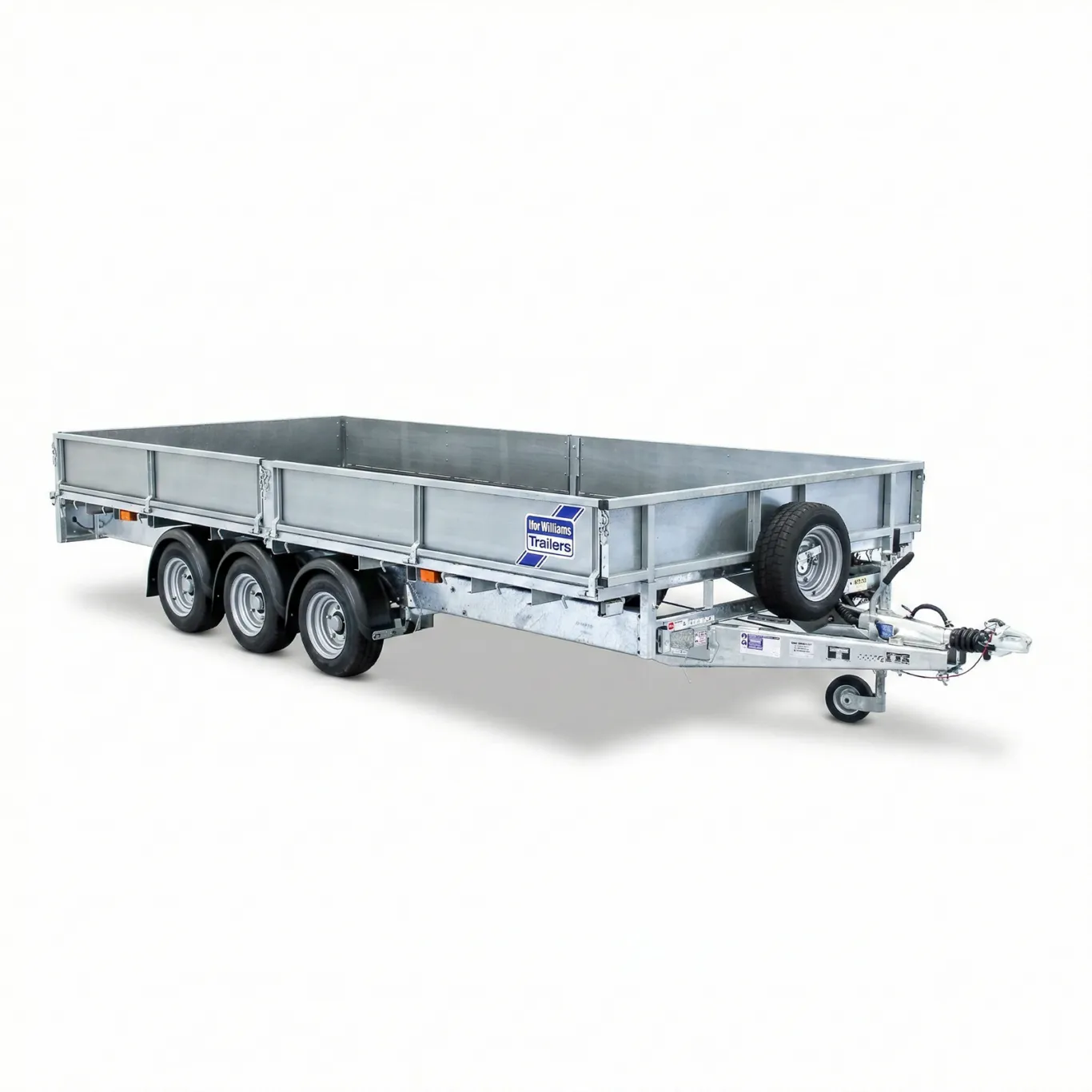 Ifor Williams LM166-3 ladtrailer