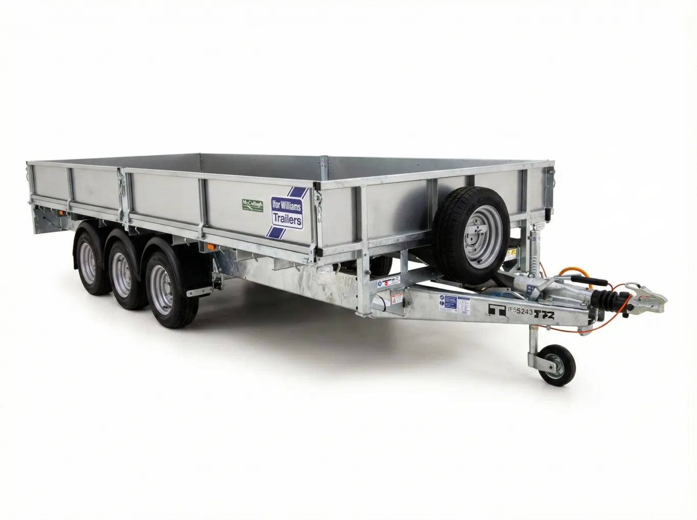 Ifor Williams LM167-3 ladtrailer