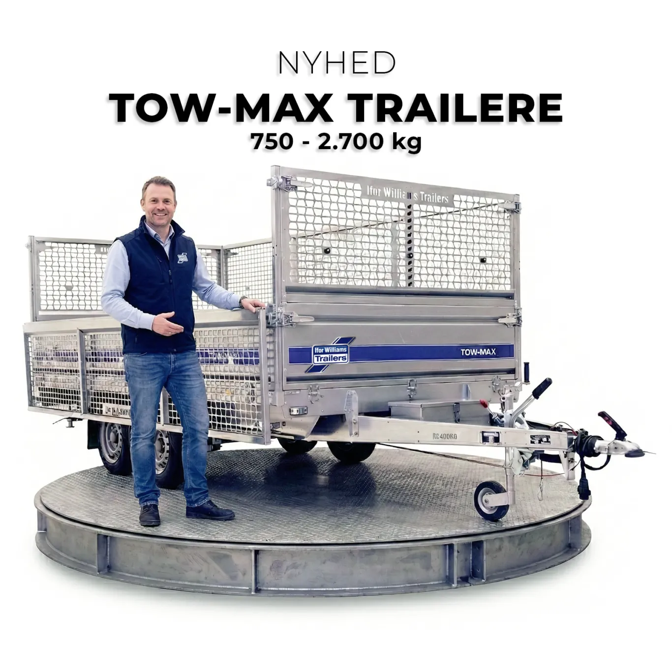 NYHED | Ifor Williams TOW-MAX trailere