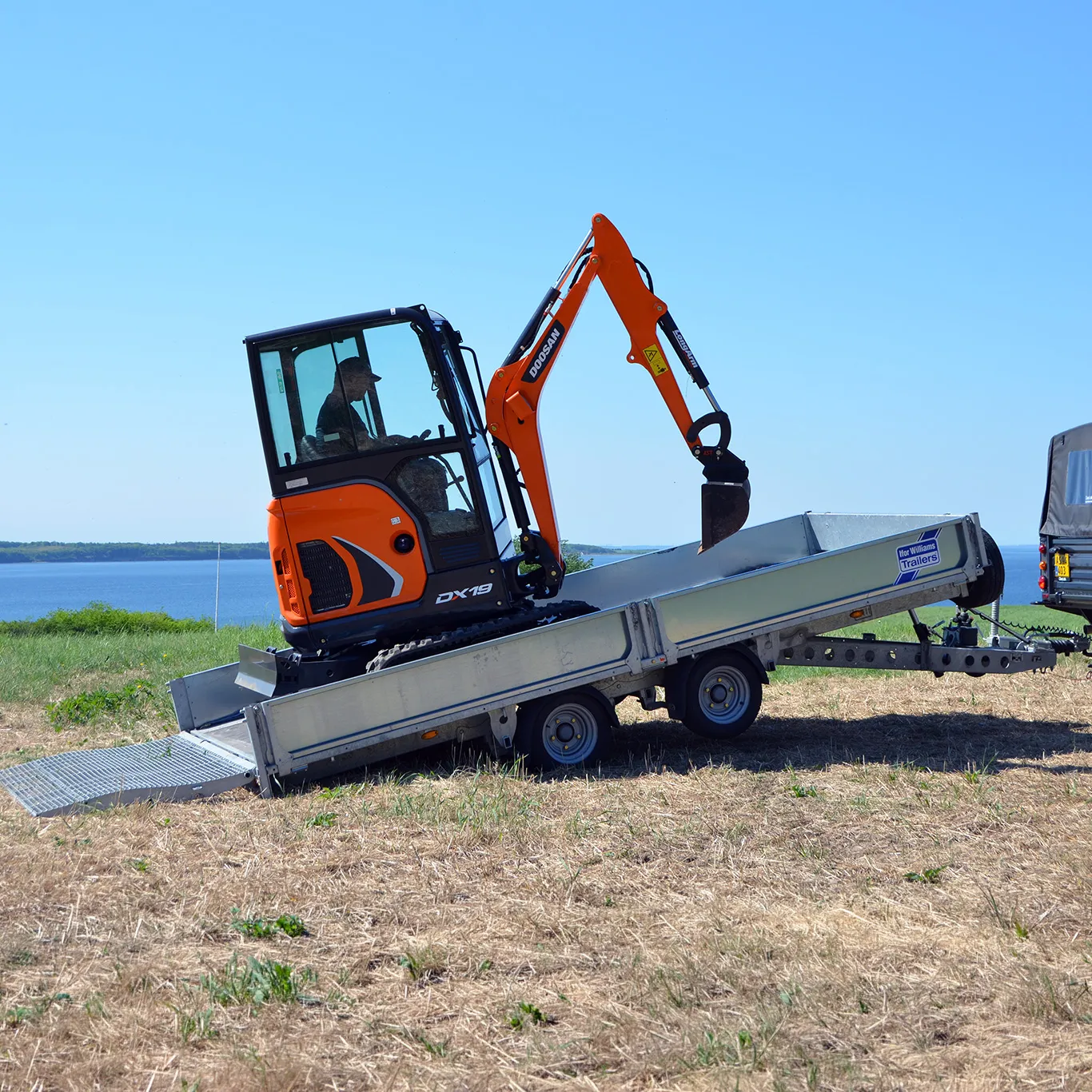 Ifor Williams vippeladstrailer