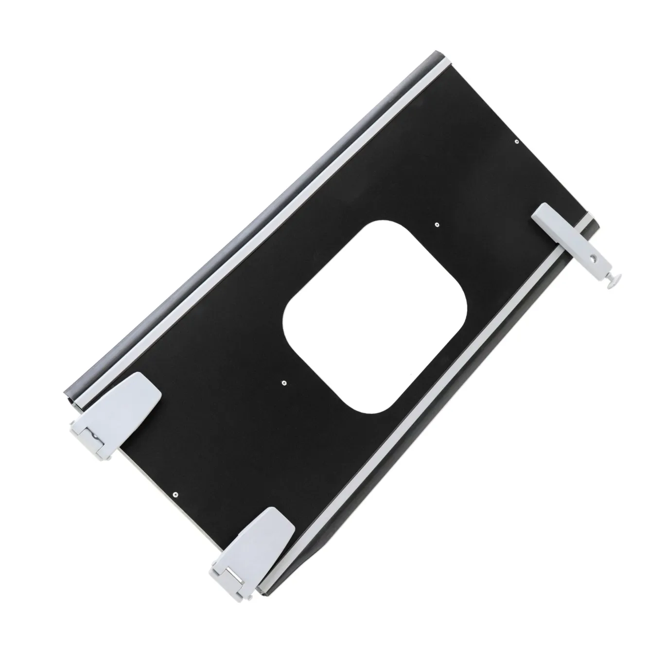 Topdør over frontrampe højre sort