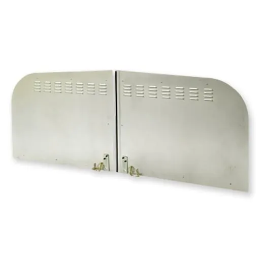 Aluminiums topdøre bag sæt