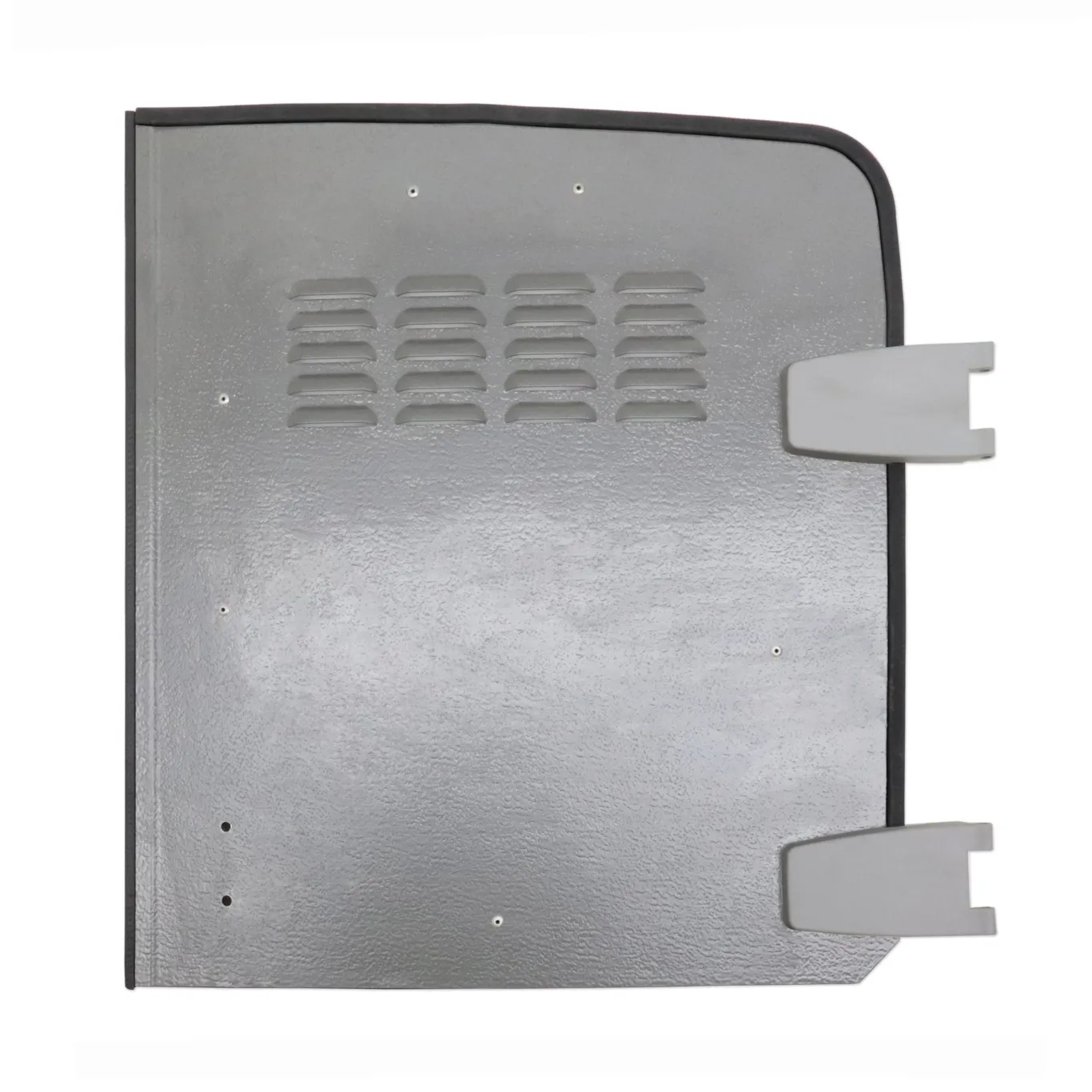 Topdør bag højre sølv