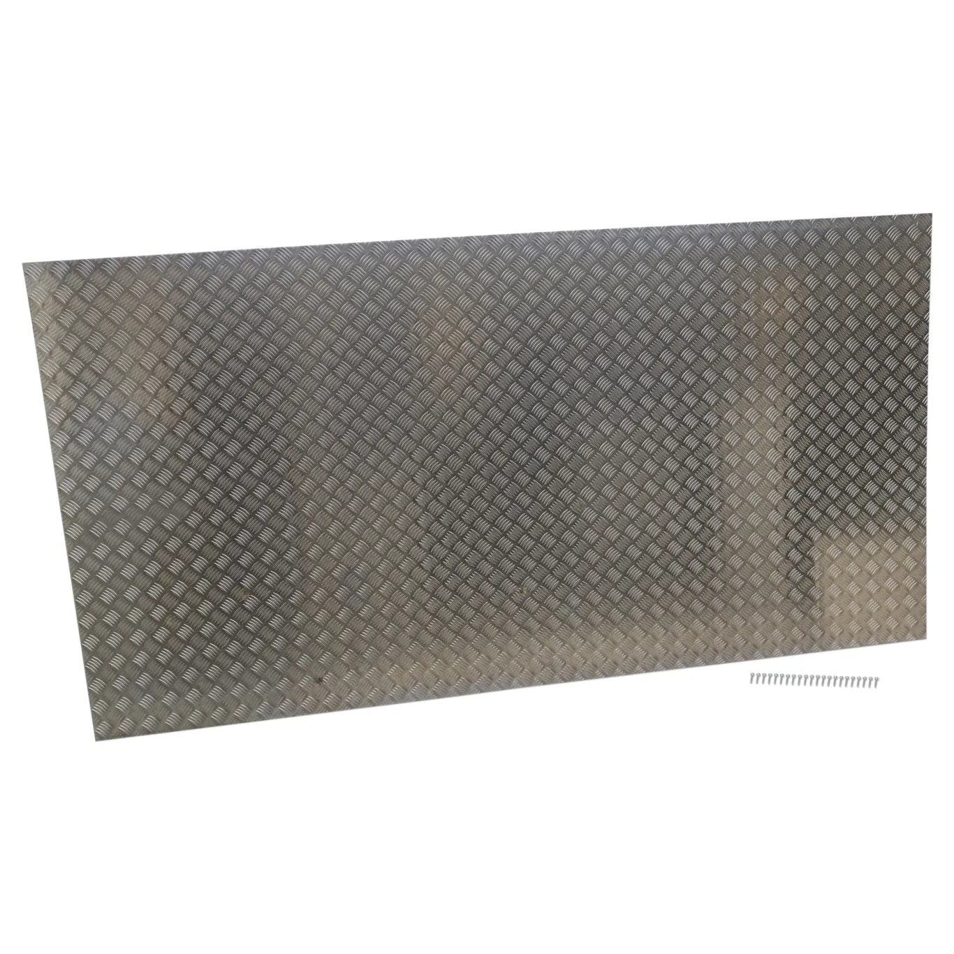 Aluminiums bundplade 1570x3730x2x4mm