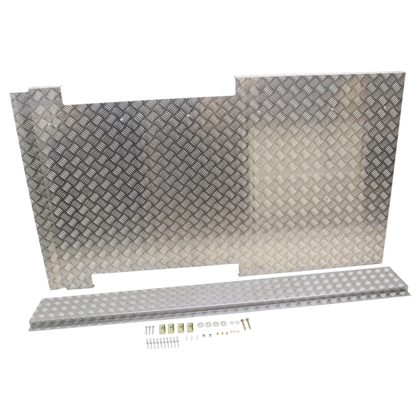 Aluminiums bundplade 1820x850x2x4mm