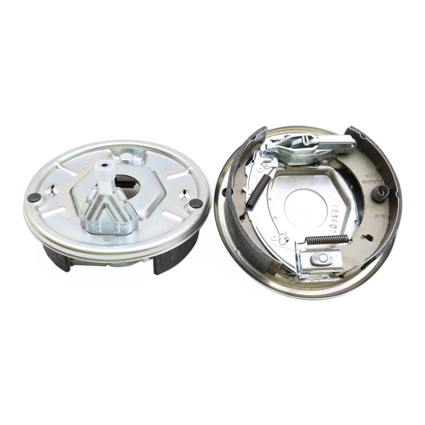 Ankerplade komplet Ø54 svejst