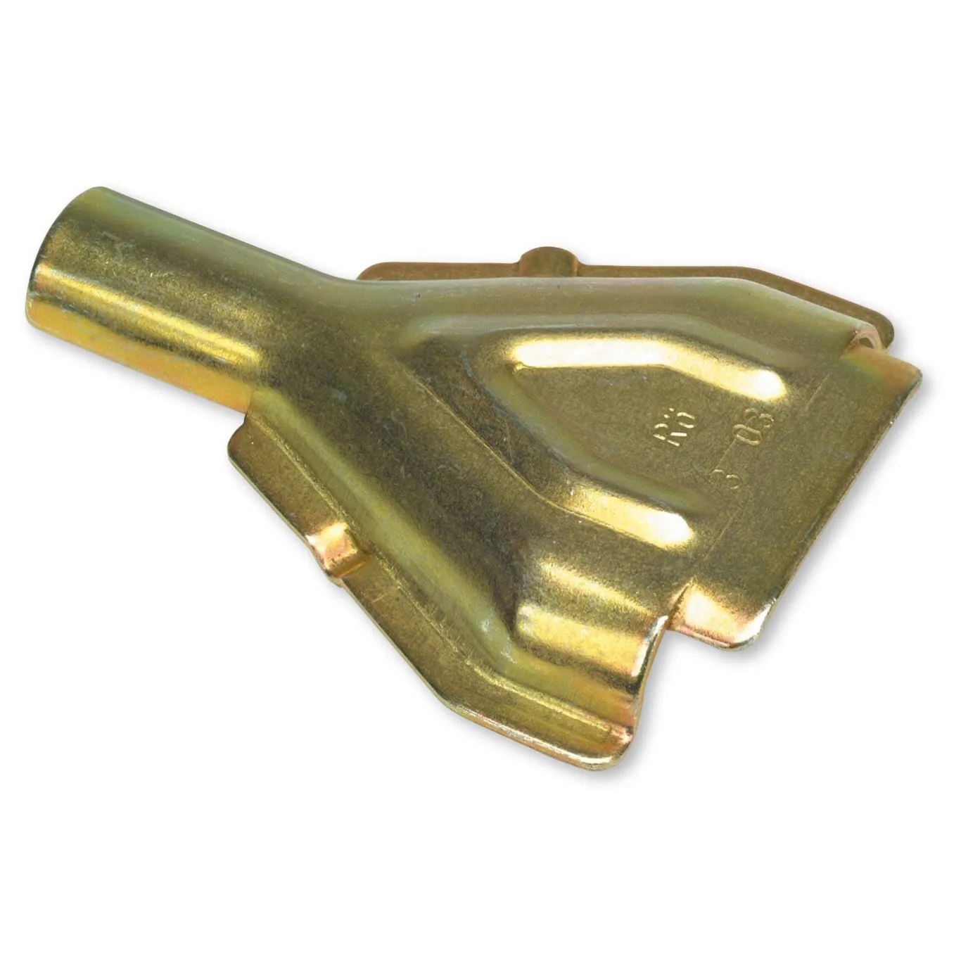 Halvskål holder til bremsekabel