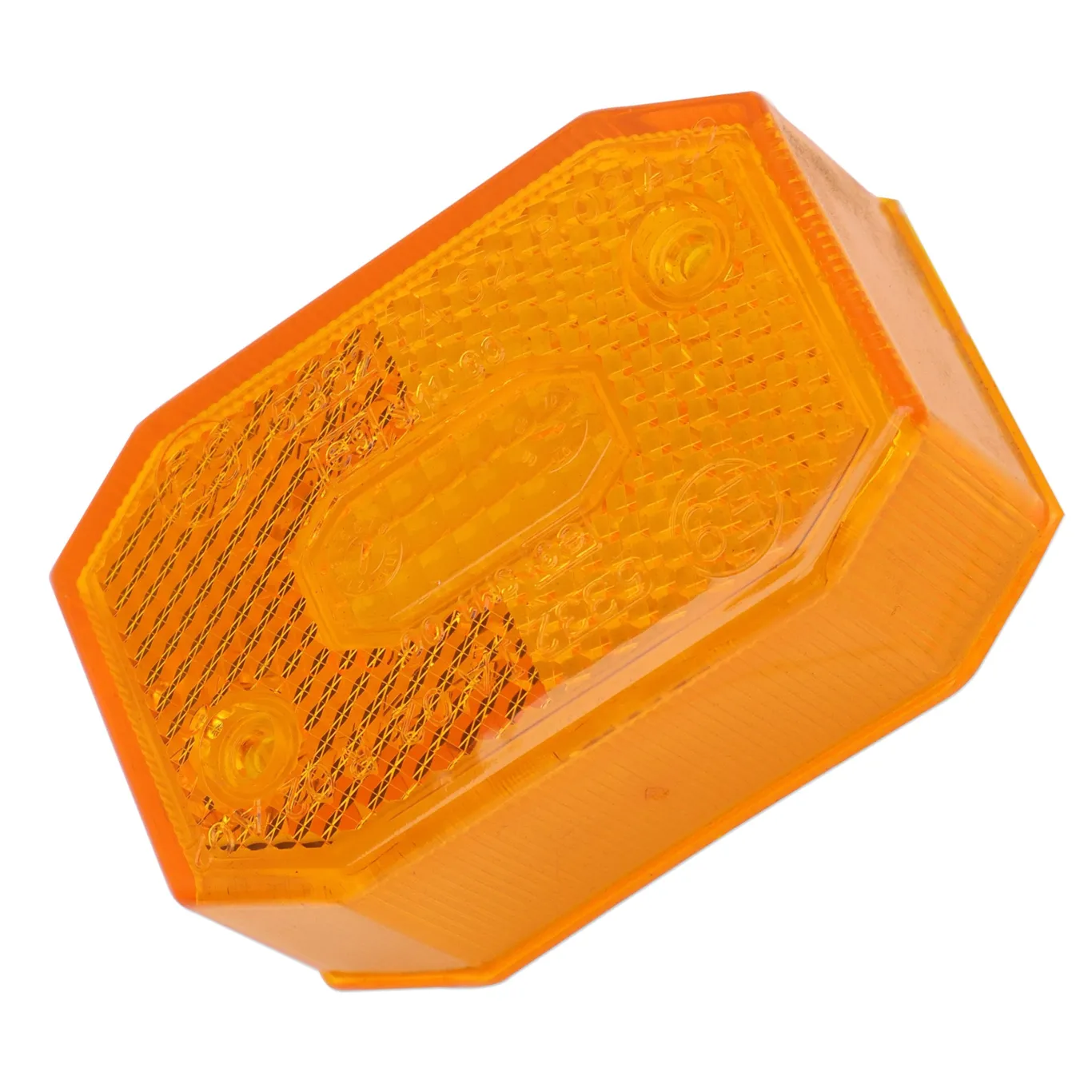 Glas, sidemarkeringslygte