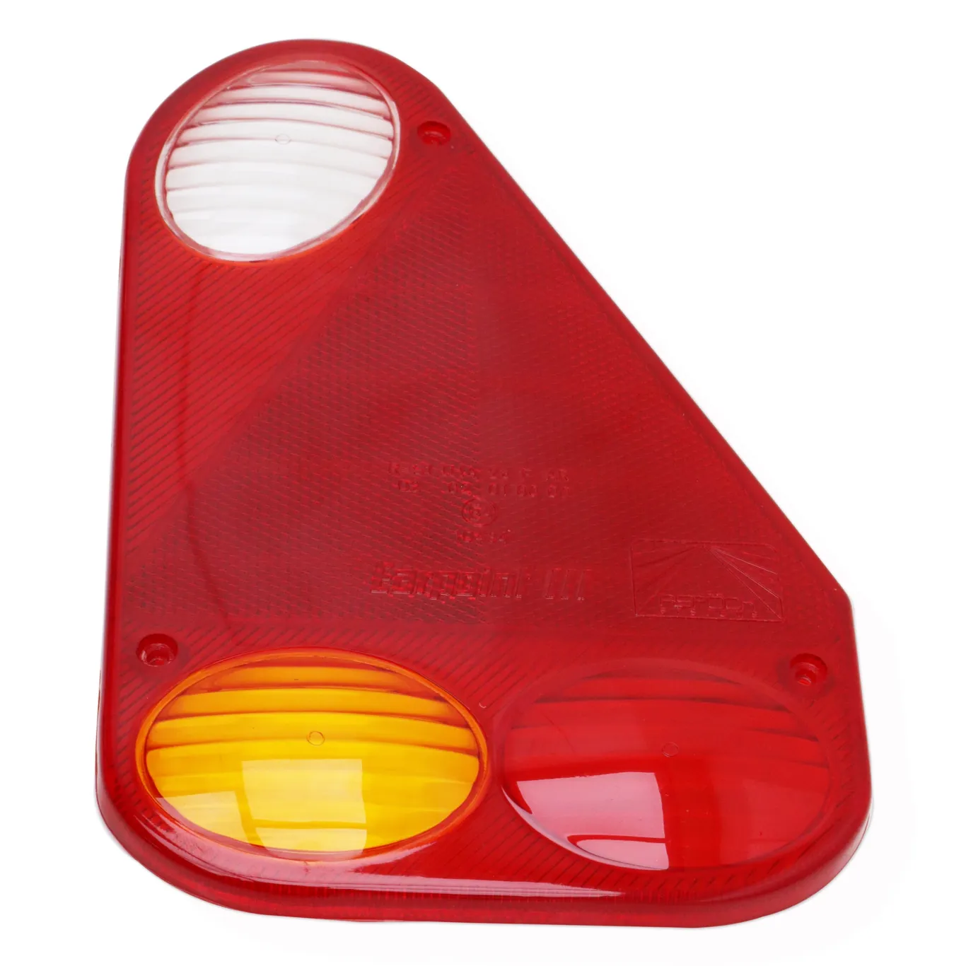 Baglygteglas h. med baklys