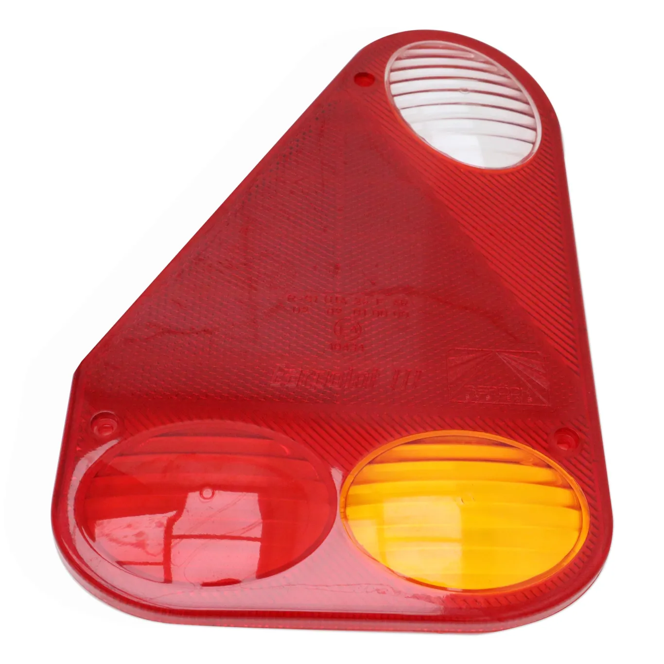 Baglygteglas v. med baklys