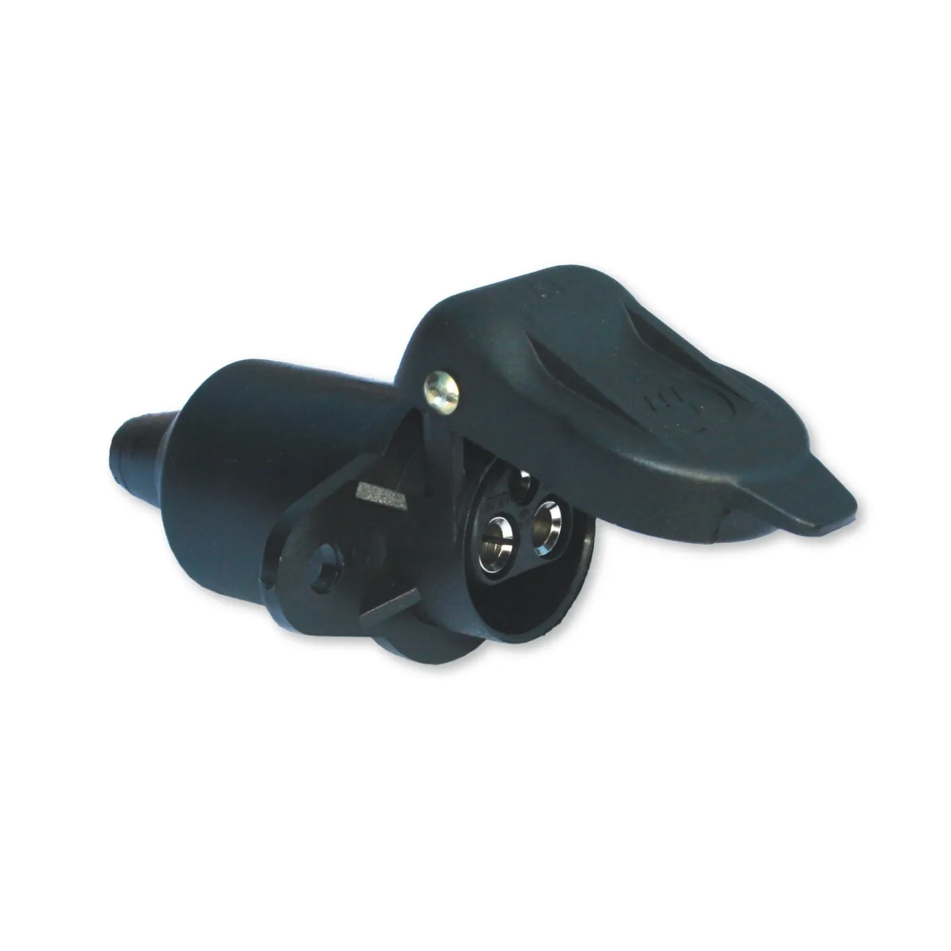 Stik 3-pins mont. på trailer