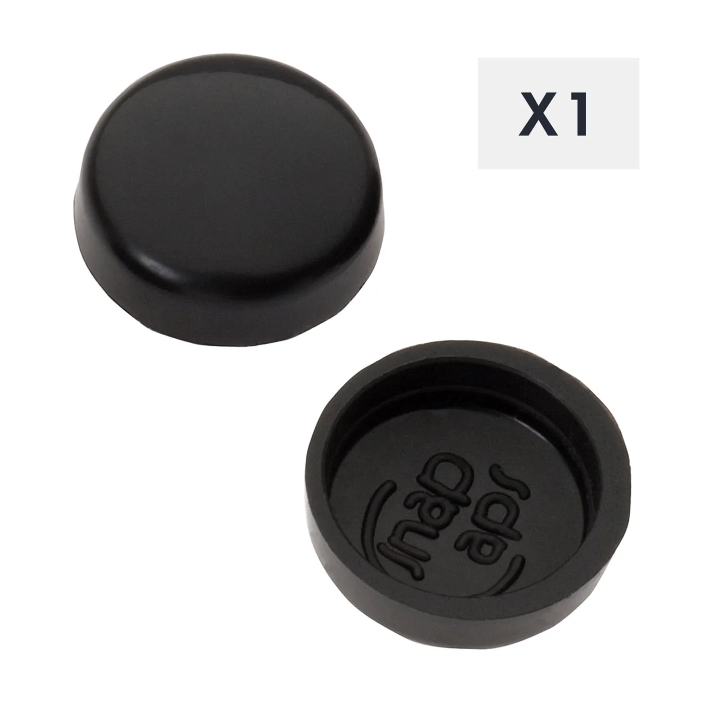 Sort hætte udvendig