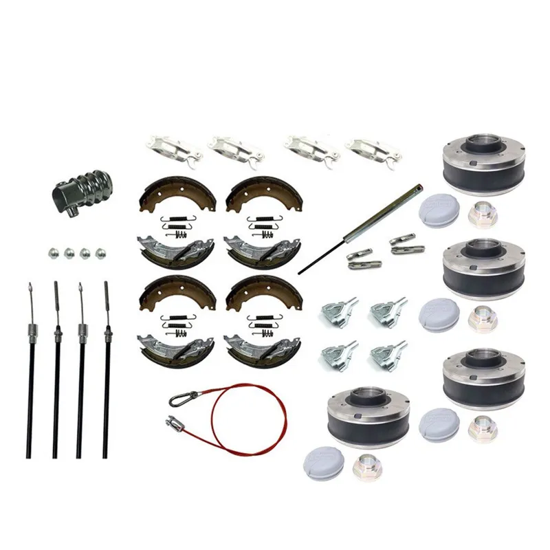 Originale Ifor Williams servicekit til trailer. Samlet løsning med sliddele til service og vedligeholdelse